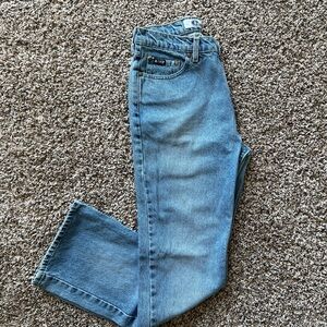 Arizona Jean Company Women's Straight Leg Jeans - Light Blue